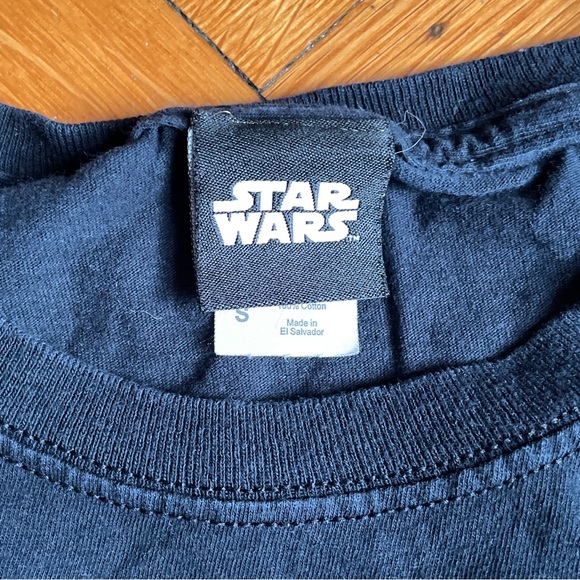 Star Wars Black Tee Shirt with Chinese Characters SZ SM - Picture 3 of 7